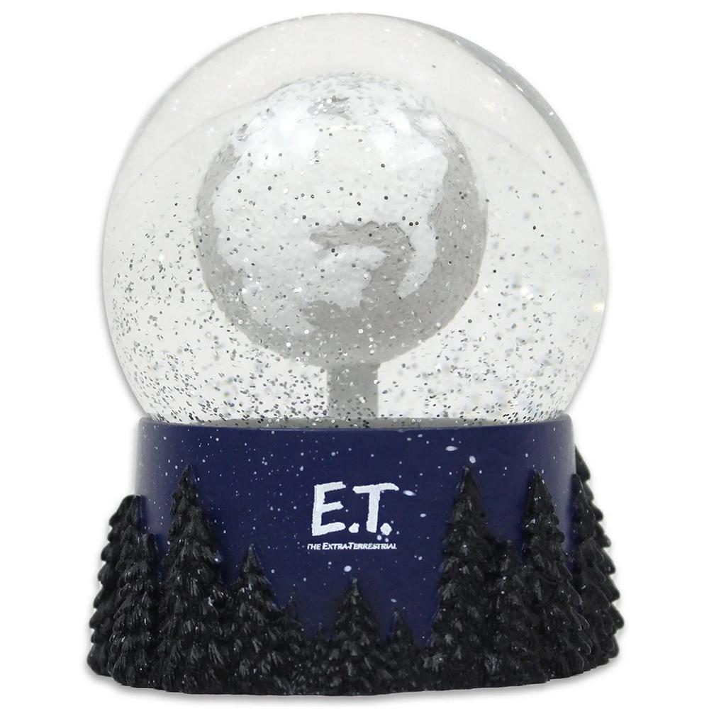 View 2 ET Extra Terrestrial Festive Glass Snow Globe I'll Be Right Here SGET01