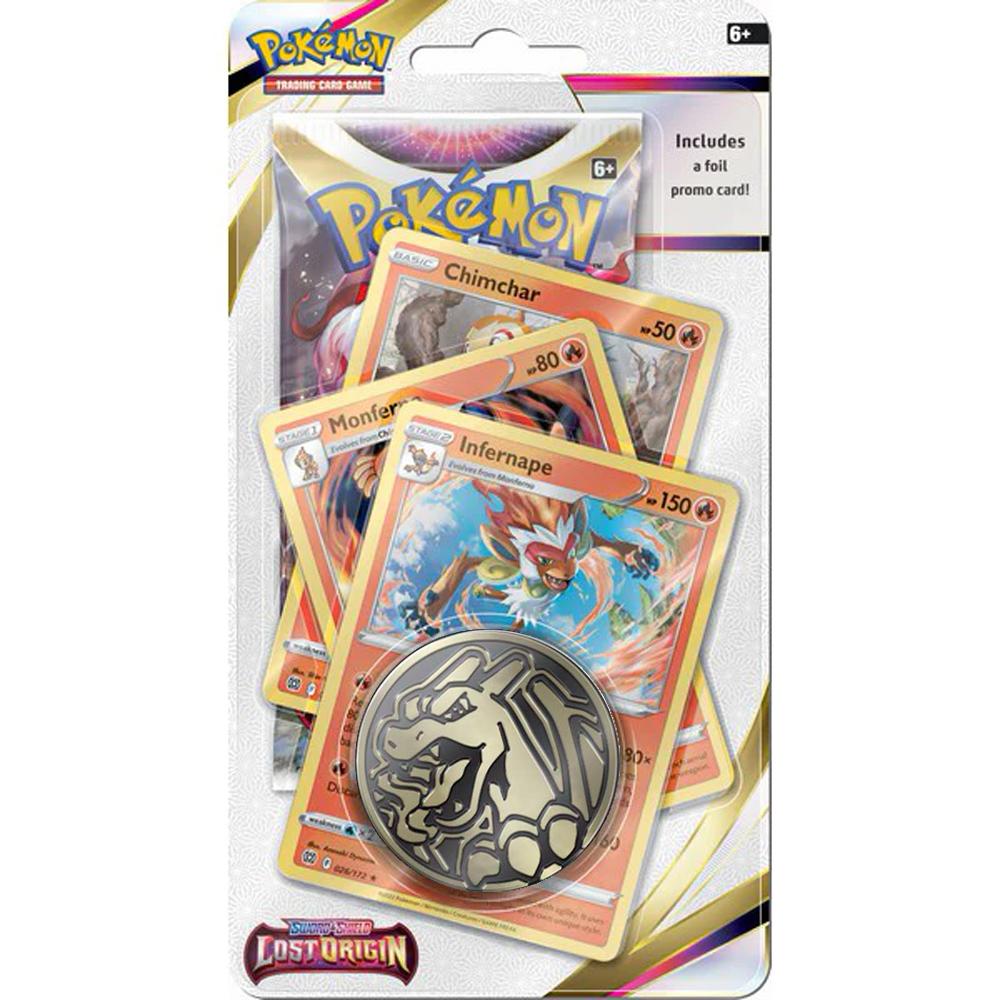 Pokemon Trading Card Game Lost Origin Promo Pack Infernape with Coin POK85063-INFERNAPE