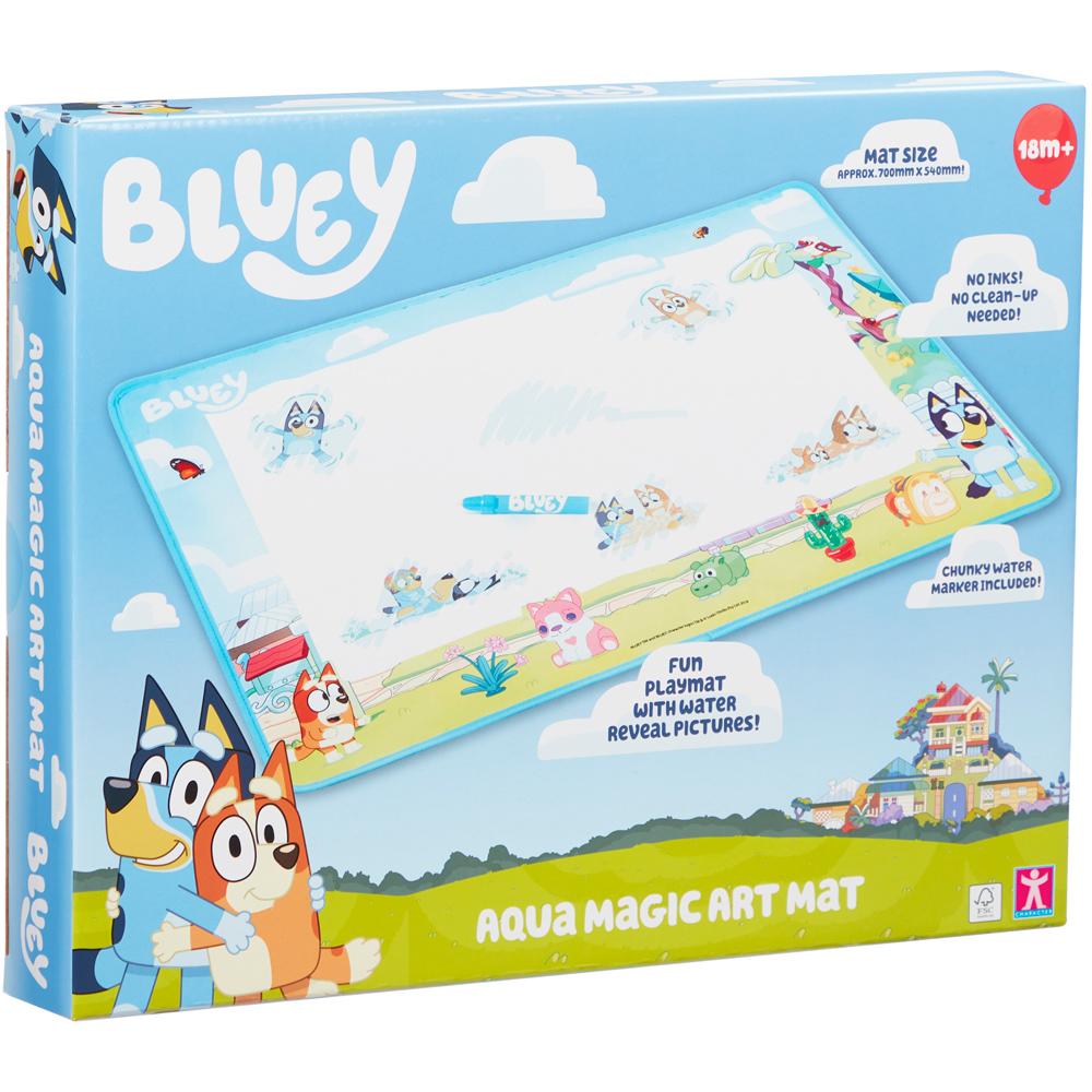 Bluey Aquamagic Art Mat with Chunky Water Marker for Ages 18 Months+ 07838