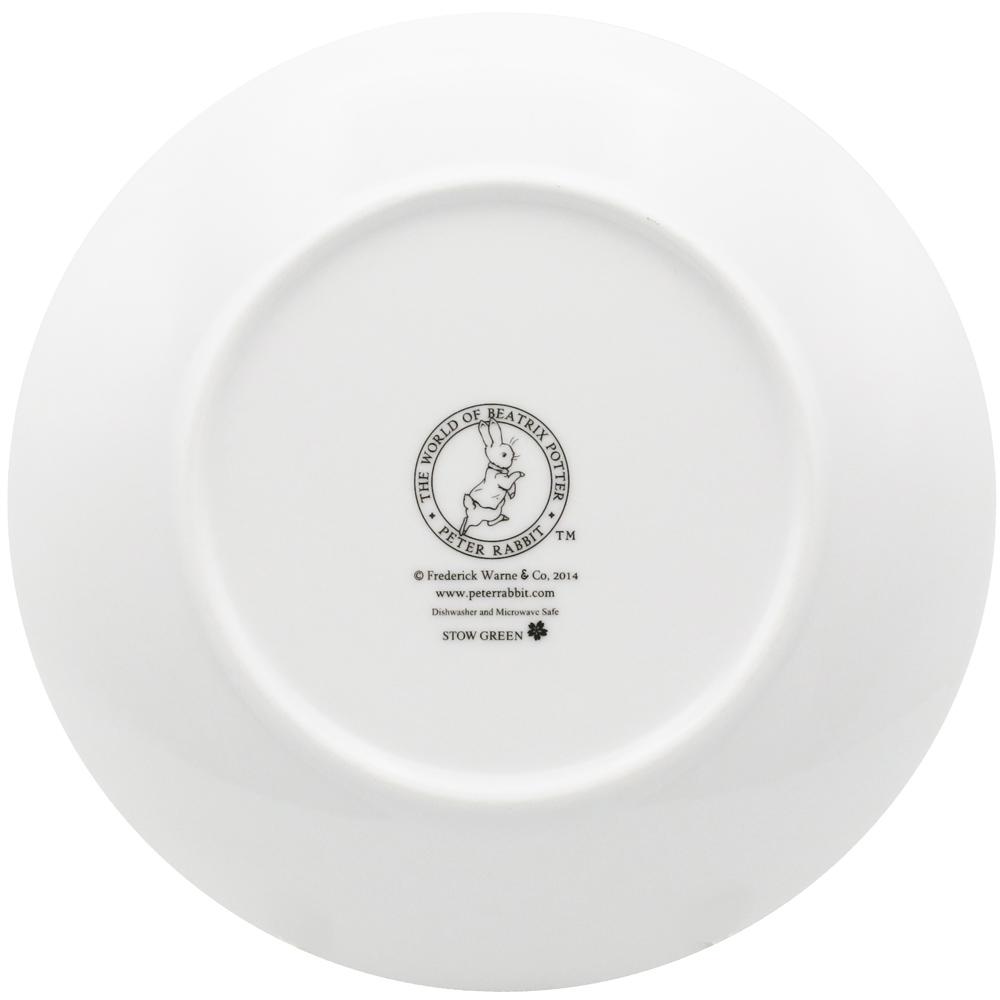 View 3 Stow Green Peter Rabbit Dessert Plate Set of 4 Porcelain 19cm Diameter SG9001060