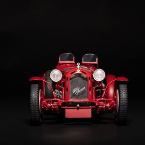 View 5 Italeri Alfa Romeo 8C 2300 Roadster Car Model Kit Scale 1:12 4708