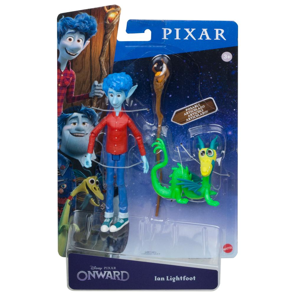 Disney Pixar Onward Figure IAN LIGHTFOOT with BLAZEY & WIZARD STAFF GMM15