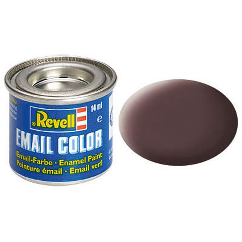 Revell Enamel Solid Matt - Leather Brown 84 RV32184