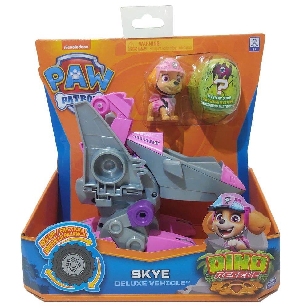 Paw Patrol Dino Rescue Deluxe Figure & Vehicle Skye