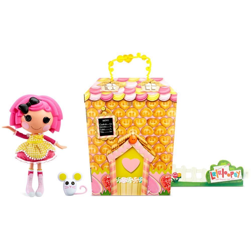 View 4 Lalaloopsy CRUMBS SUGAR COOKIE 13-Inch Doll with Pet Mouse 576884EUC