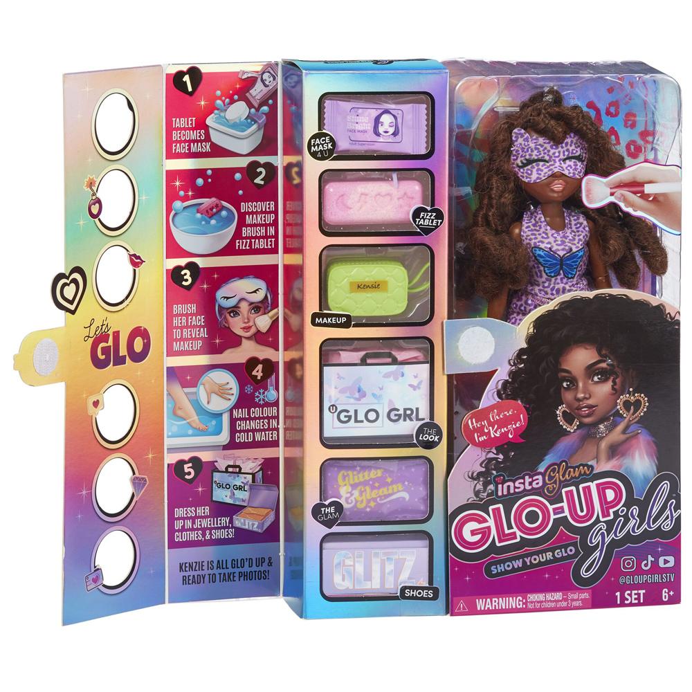 View 3 InstaGlam Glo-Up Girls Doll with 25 Fashion Surprises KENZIE 83105