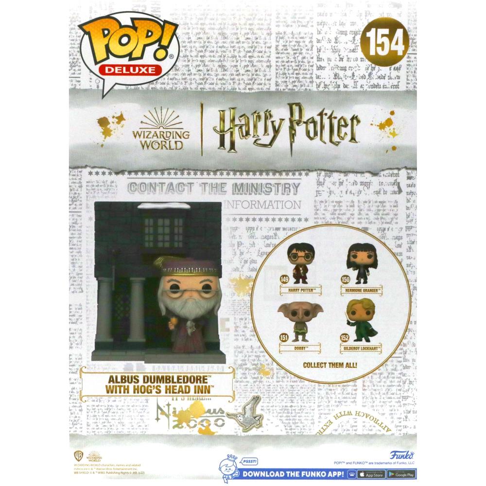 View 5 Funko POP! Deluxe Harry Potter Albus Dumbledore Vinyl Figure with Hog's Head Inn 65646