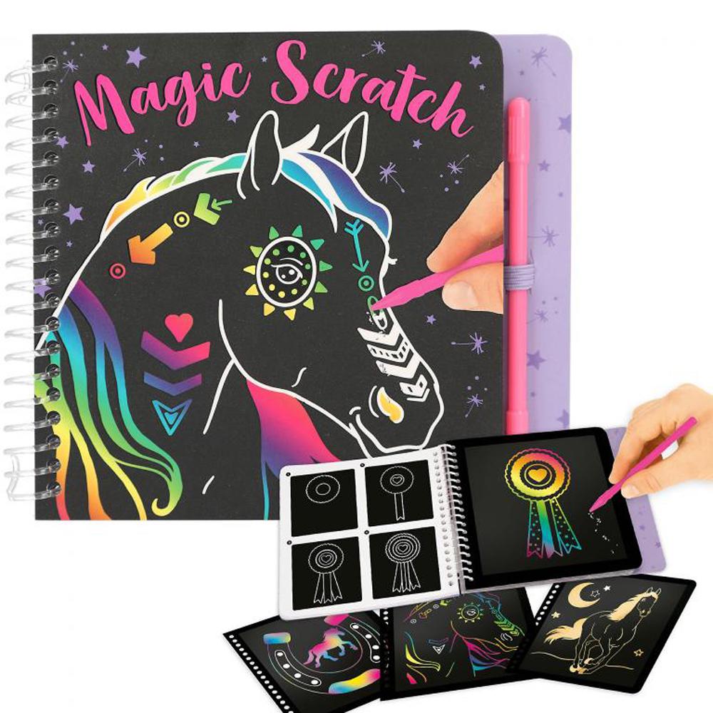 Depesche Miss Melody Mini Magic Scratch Book with 20 Pages for Ages 5+ 12114_A