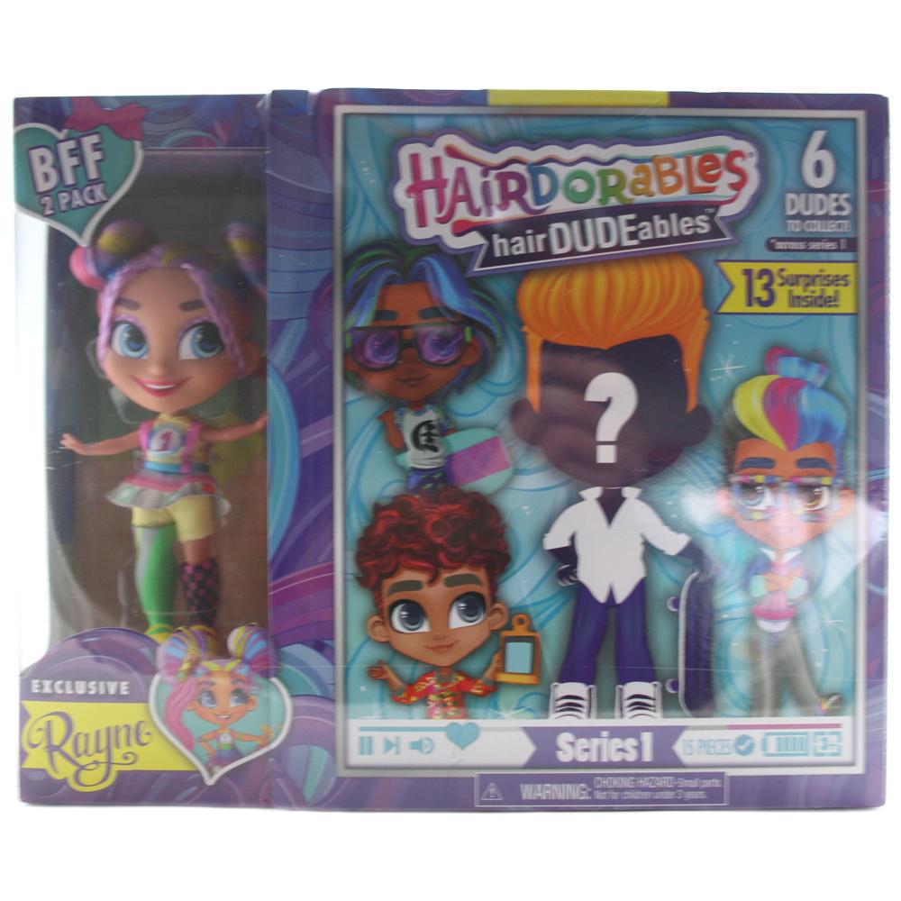 Hairdorables Hair-dude-ables Surprise Pack With Exclusive Rayne Doll