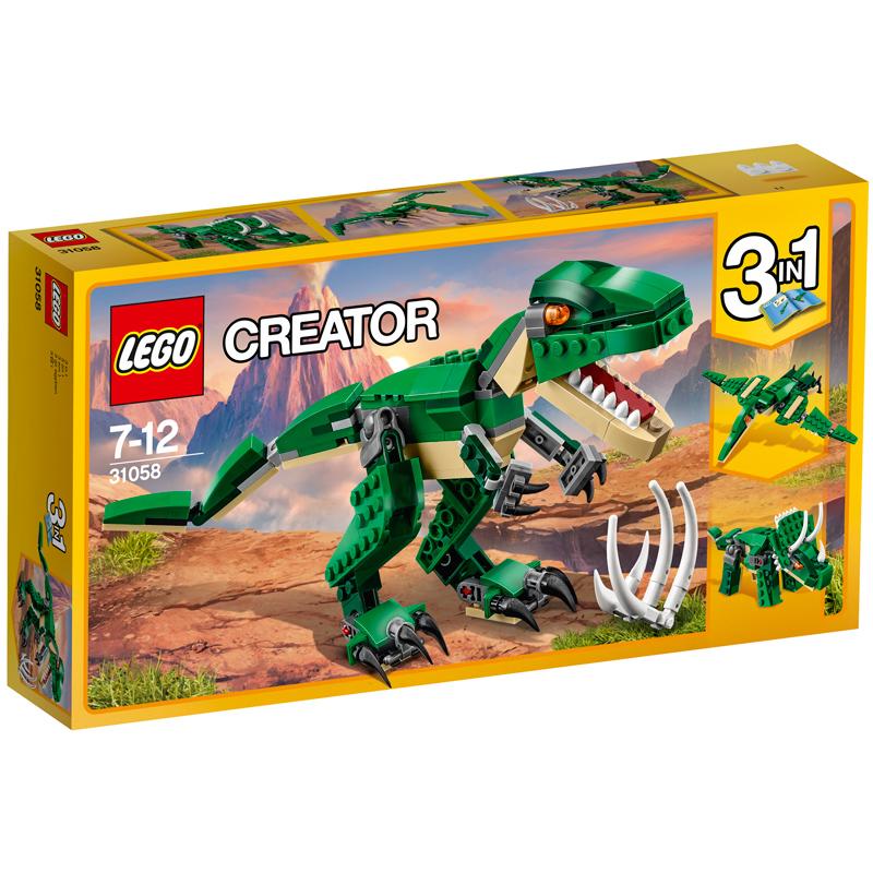 LEGO Creator 3 in 1 Mighty Dinosaurs Set 31058 Ages 7+ 31058