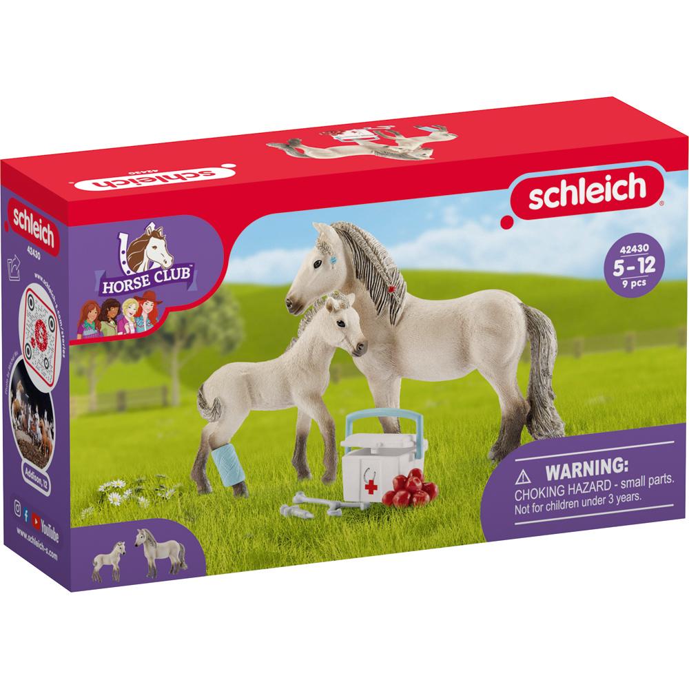 Schleich Horse Club Hannah's First Aid Kit Playset with Figures for Ages 5+ SC42430
