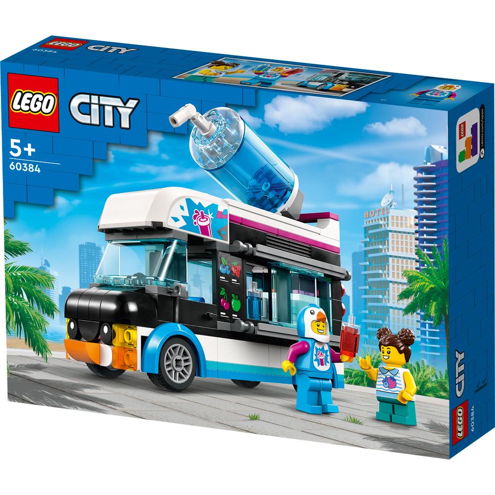 LEGO City Penguin Slushy Van Building Set Toy 194 Piece for Ages 5+ 60384