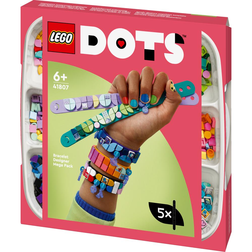 LEGO DOTS Bracelet Designer Mega Pack Building Toy for Ages 6+ 41807