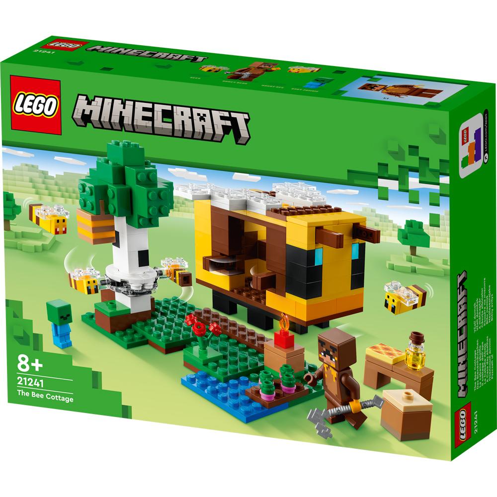 LEGO Minecraft The Bee Cottage Building Set Toy 254 Pieces for Ages 8+ 21241