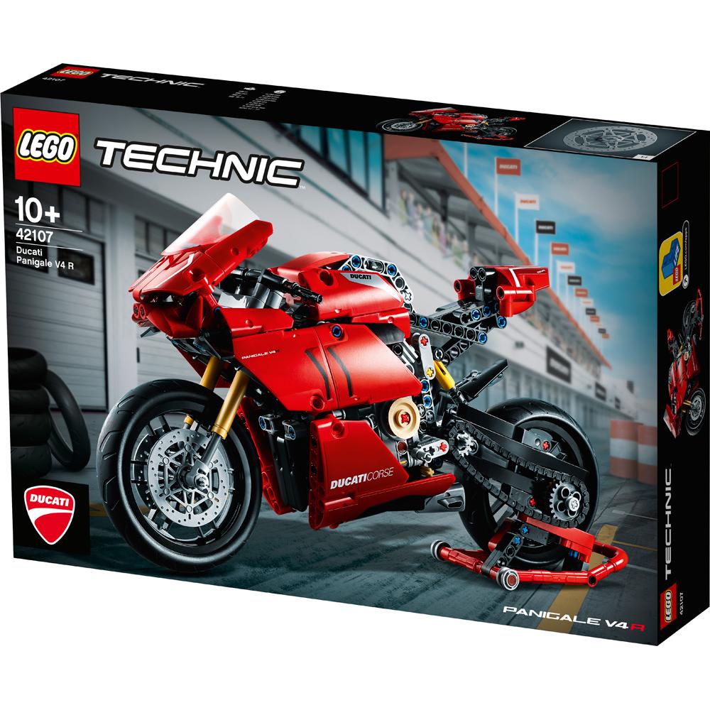 LEGO Technic Ducati Panigale V4 R Motorcycle Building Set L42107