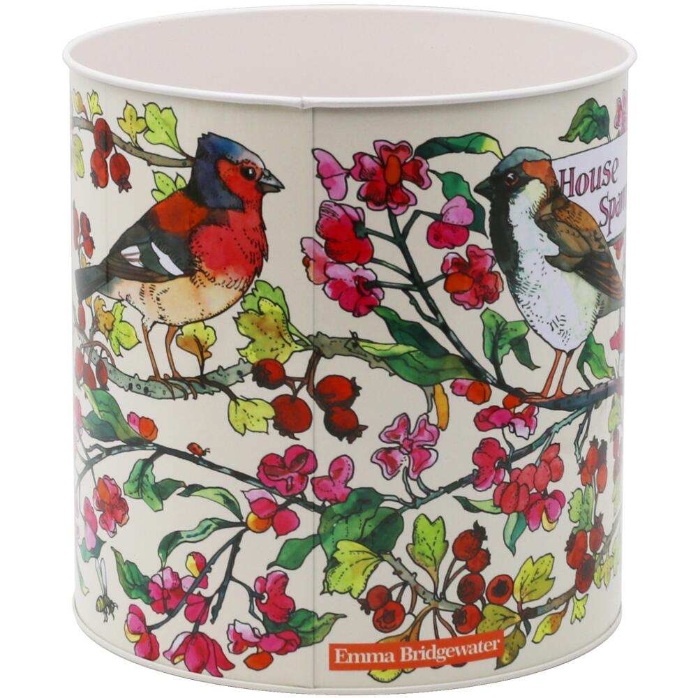Emma Bridgewater Birds in The Hedgerow Steel Biscuit Barrel