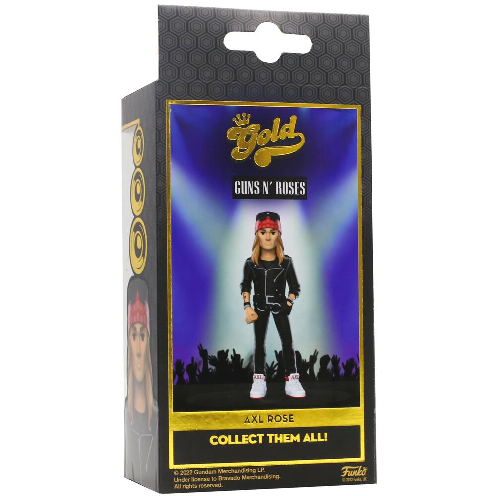Funko GOLD Guns N' Roses Axl Rose 5" Tall Premium Collectable Vinyl