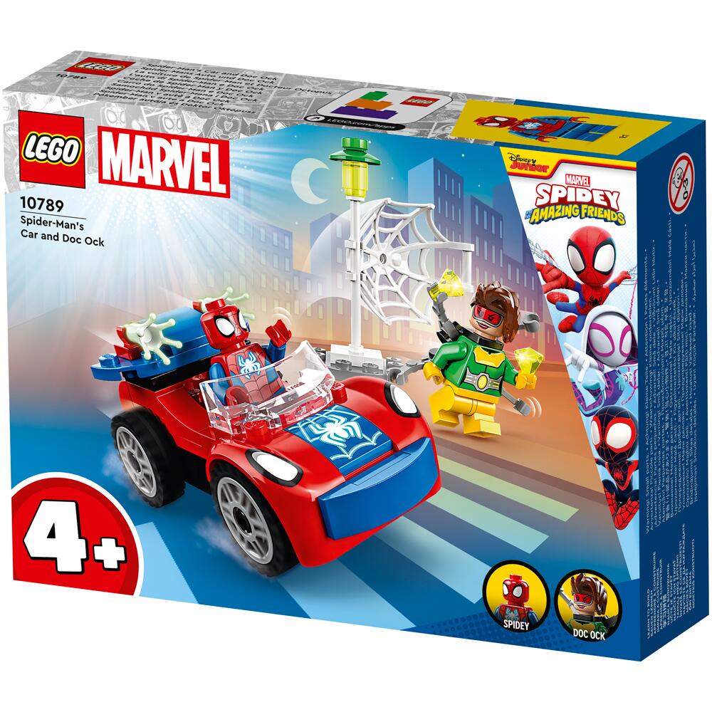 LEGO Marvel Spidey Spider-Man's Car and Doc Ock Building Set 10789 10789