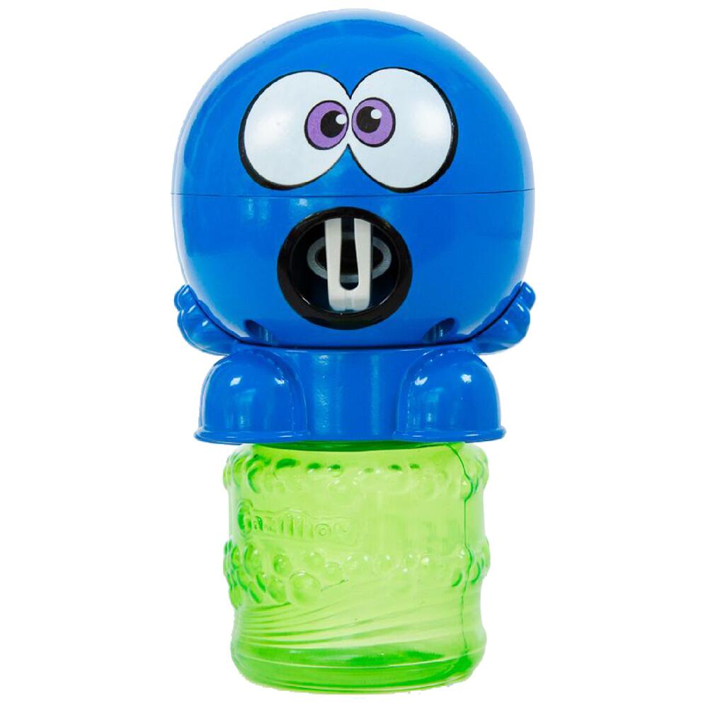 Gazillion Bubble Head Blowing Toy in Blue with 59ml of Solution for Ages 3+ FR36567