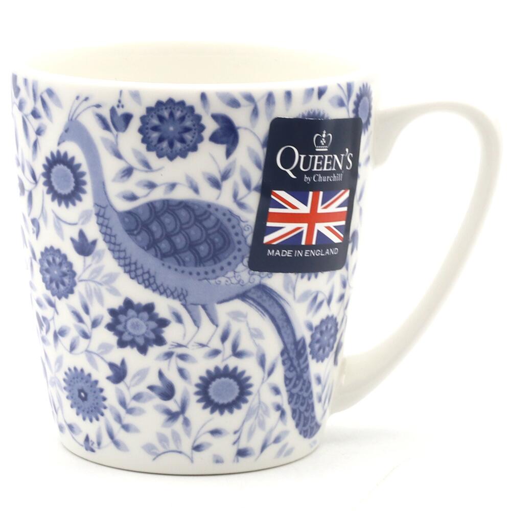 Queens Blue Story Udai Palace Fine China 300ml Acorn Mug