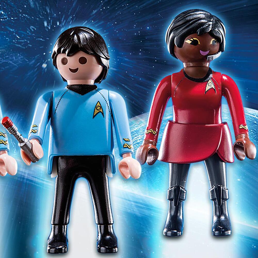 Playmobil Star Trek Collector's Figure Set Captain Kirk, Spock, McCoy and  Uhura
