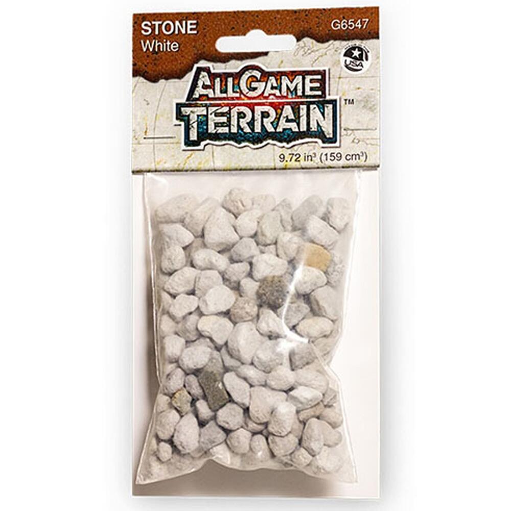 All Game Terrain Stone Wargaming Decorative Scenery White 159cm³ G6547
