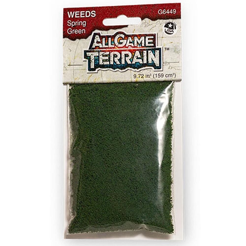 All Game Terrain Weeds Wargaming Scenery Spring Green 159cm³ G6449