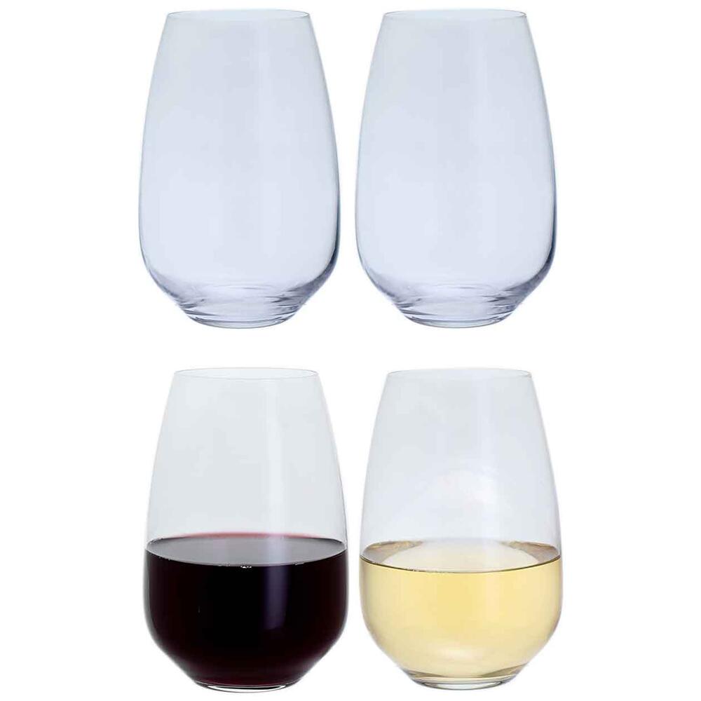 Dartington Stemless Wine Glasses-2pk