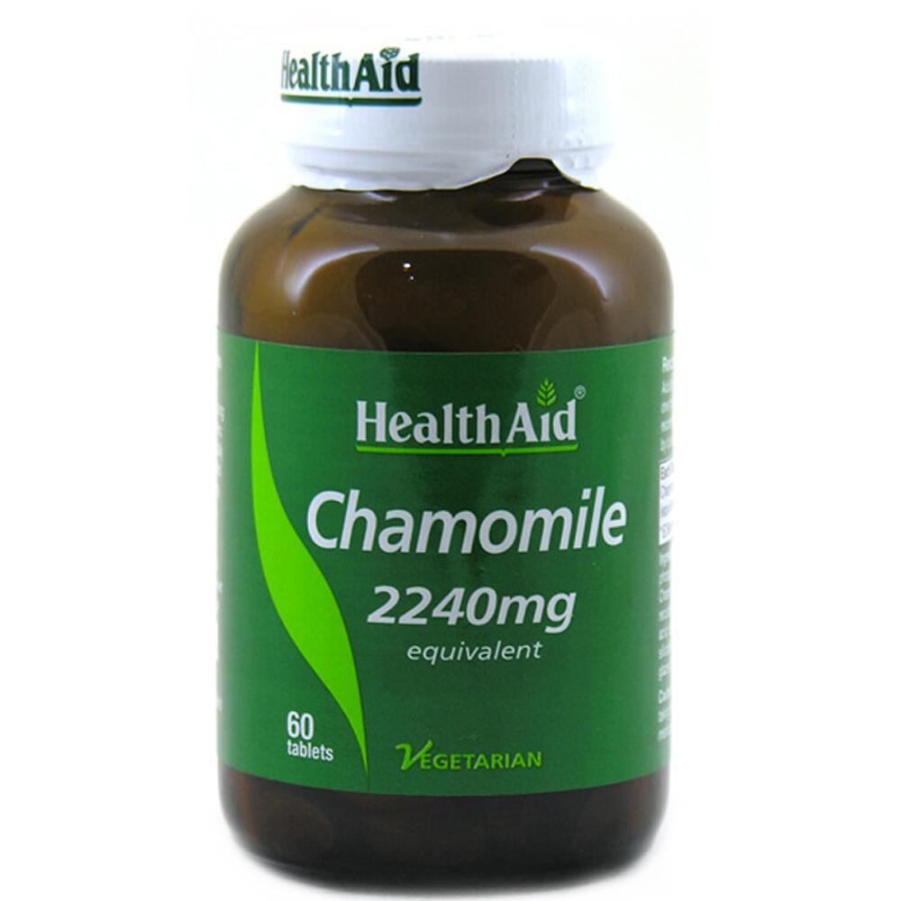 HealthAid Chamomile 2240mg 60 TABLETS H07318