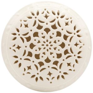 View 3 Royal Creamware Occasions Pierced Trinket Box OC42
