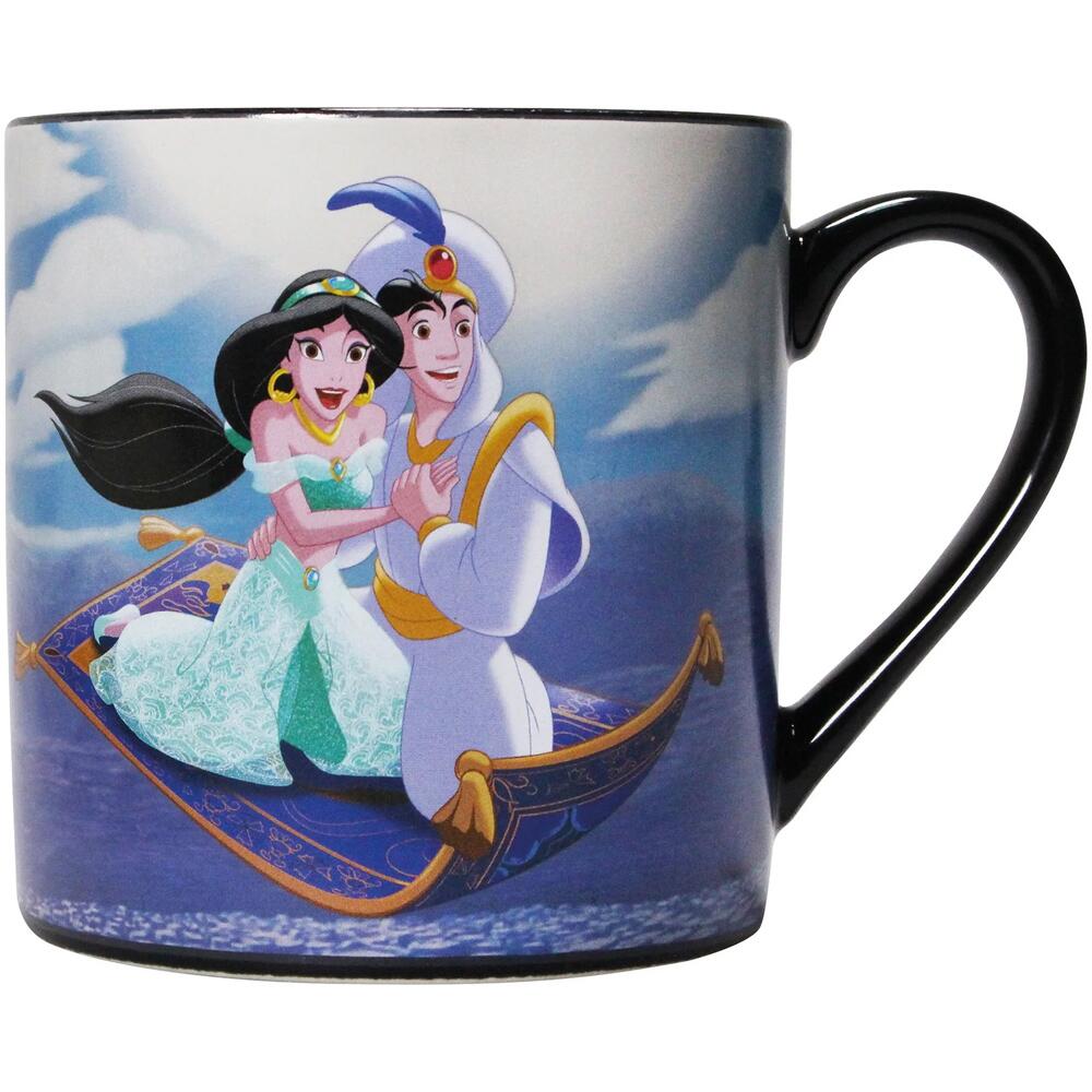 Disney Aladdin and Jasmine Heat Changing Ceramic Mug MUGBDC38