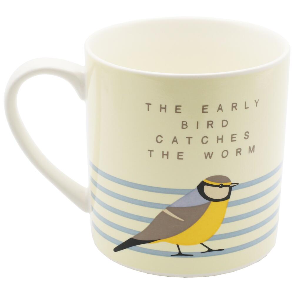 RSPB Free as A Bird Blue Tit Ceramic Mug 310ml