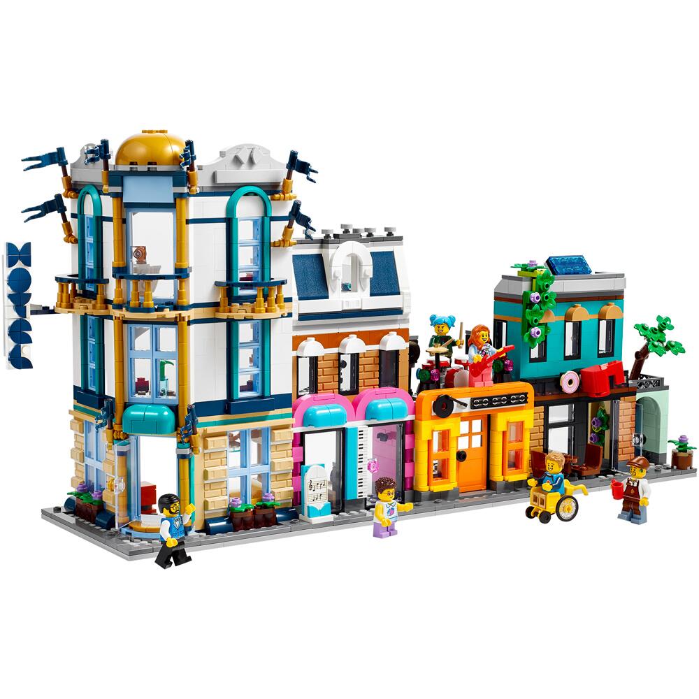 View 2 LEGO Creator Main Street 3 in 1 Set 31141 31141