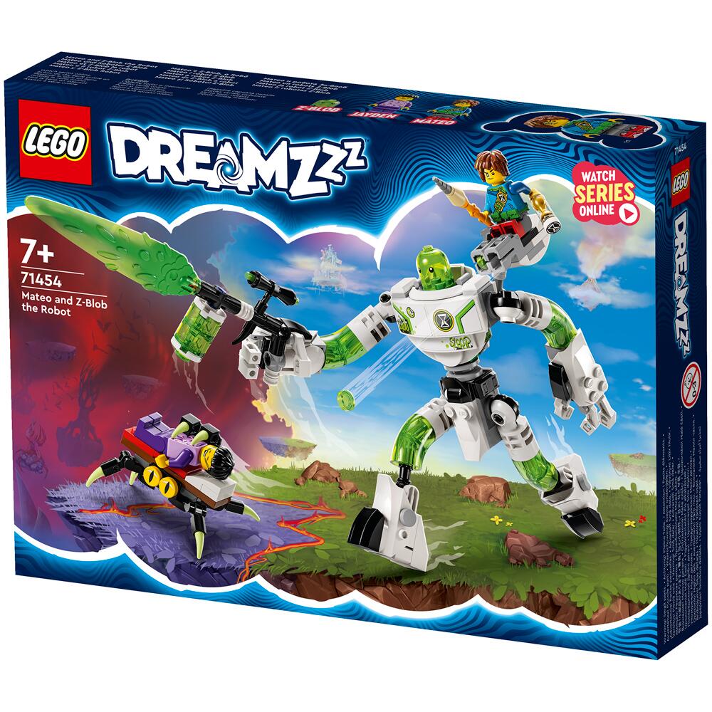 LEGO DREAMZzz Mateo and Z-Blob the Robot Set 71454