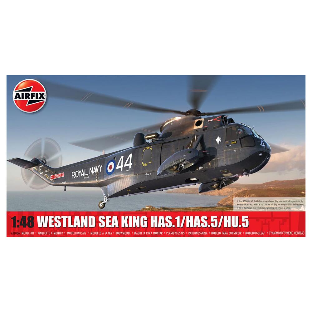 Airfix Westland SEA KING HAS.1/HAS.5/HU.5 Helicopter Model Kit A11006