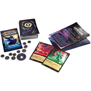 View 2 Disney Lorcana TCG The First Chapter Starter Deck DARING AND DECEPTION RV98170