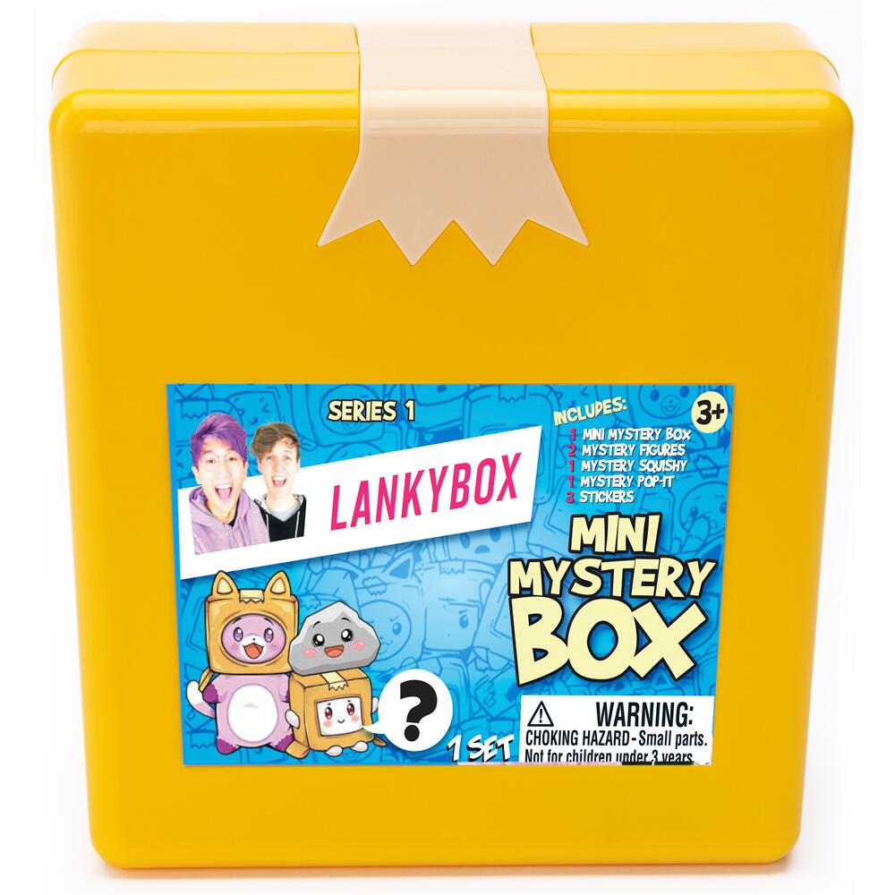 LankyBox Mini Mystery Box with Figures and Stickers for Ages 3+ 0LA-2042