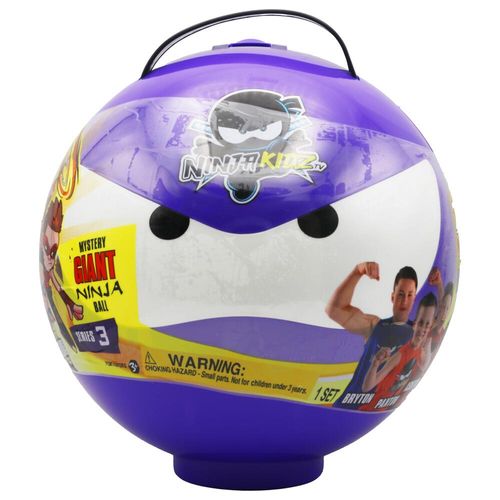 Ninja Kidz Giant Ninja Head SERIES 3 Mystery Giant Ninja Ball