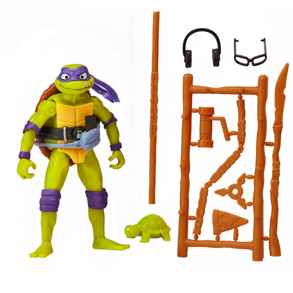  Teenage Mutant Ninja Turtles: Mutant Mayhem 4'' Super Fly Basic  Action Figure by Playmates Toys (83287CO) : Toys & Games