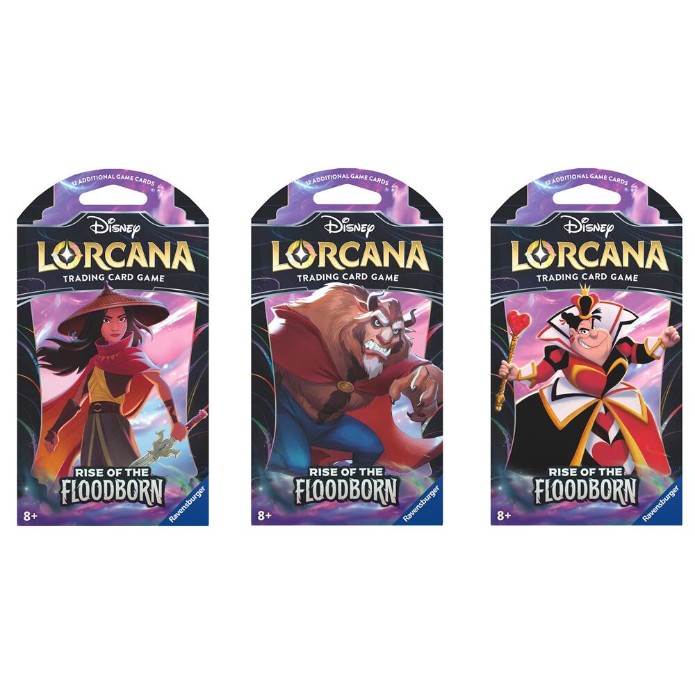 Disney Lorcana Rise of The Floodborn Booster Pack SINGLE SLEEVED