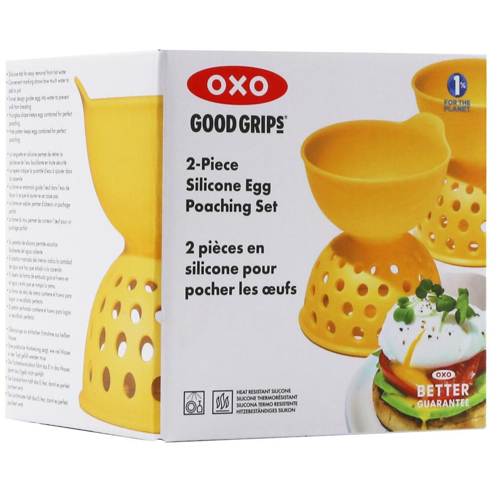 OXO Good Grips Silicone Egg Poacher Set of 2 11207000UKEU