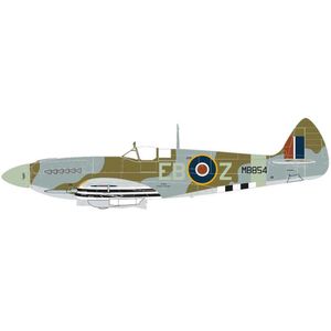 View 2 Airfix Supermarine Spitfire Mk XII Model Kit Scale 1:48 A05117A