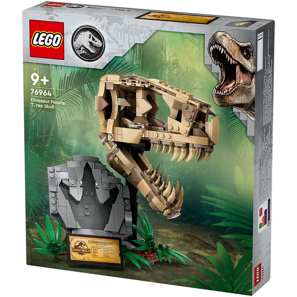 LEGO Jurassic World Dinosaur Fossils: TRex Skull Building Set 76964