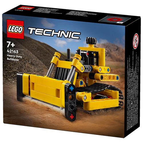 LEGO Technic Heavy-Duty Bulldozer Building Set 42163