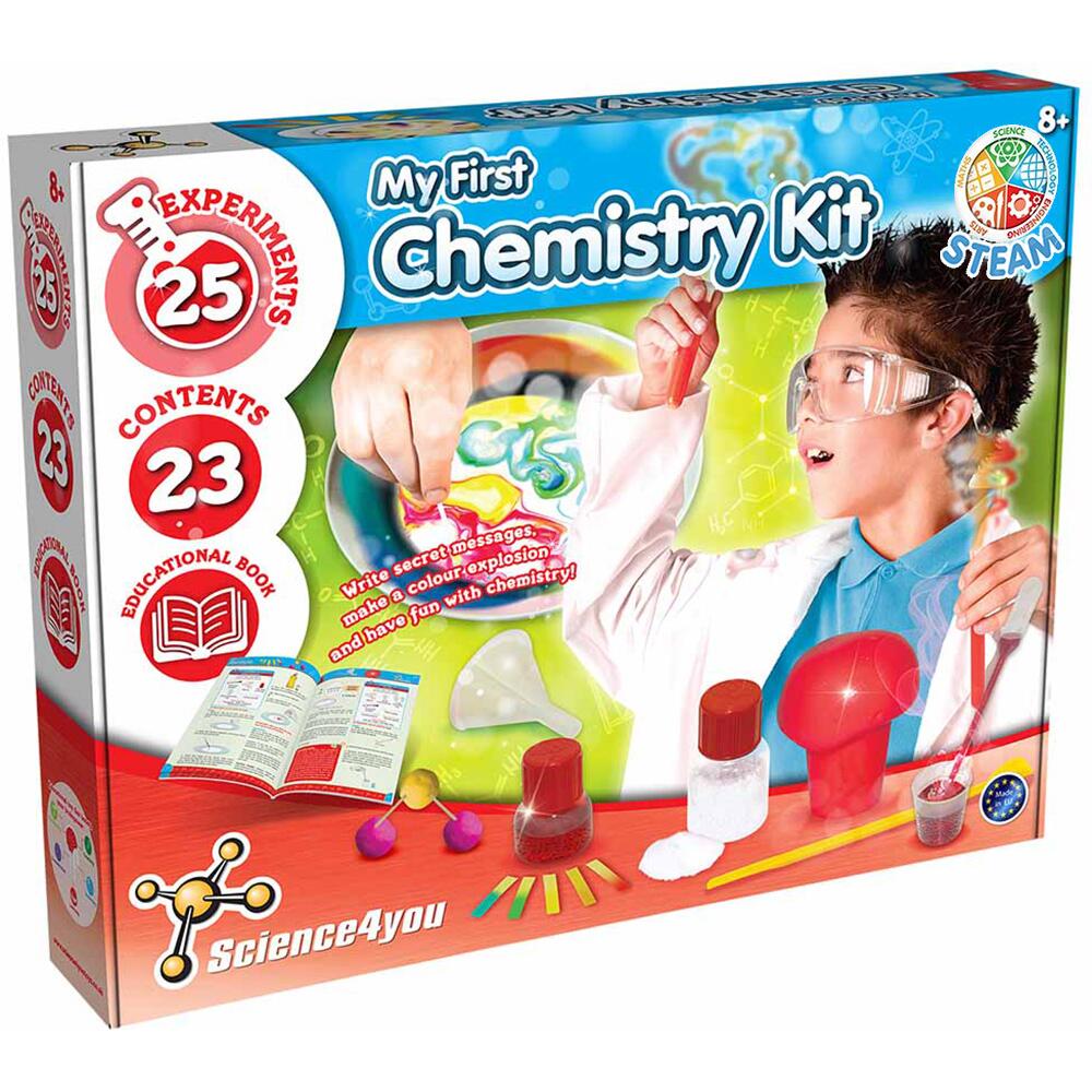 Science4You My First Chemistry Kit Educational Set for Ages 8+ 80002002