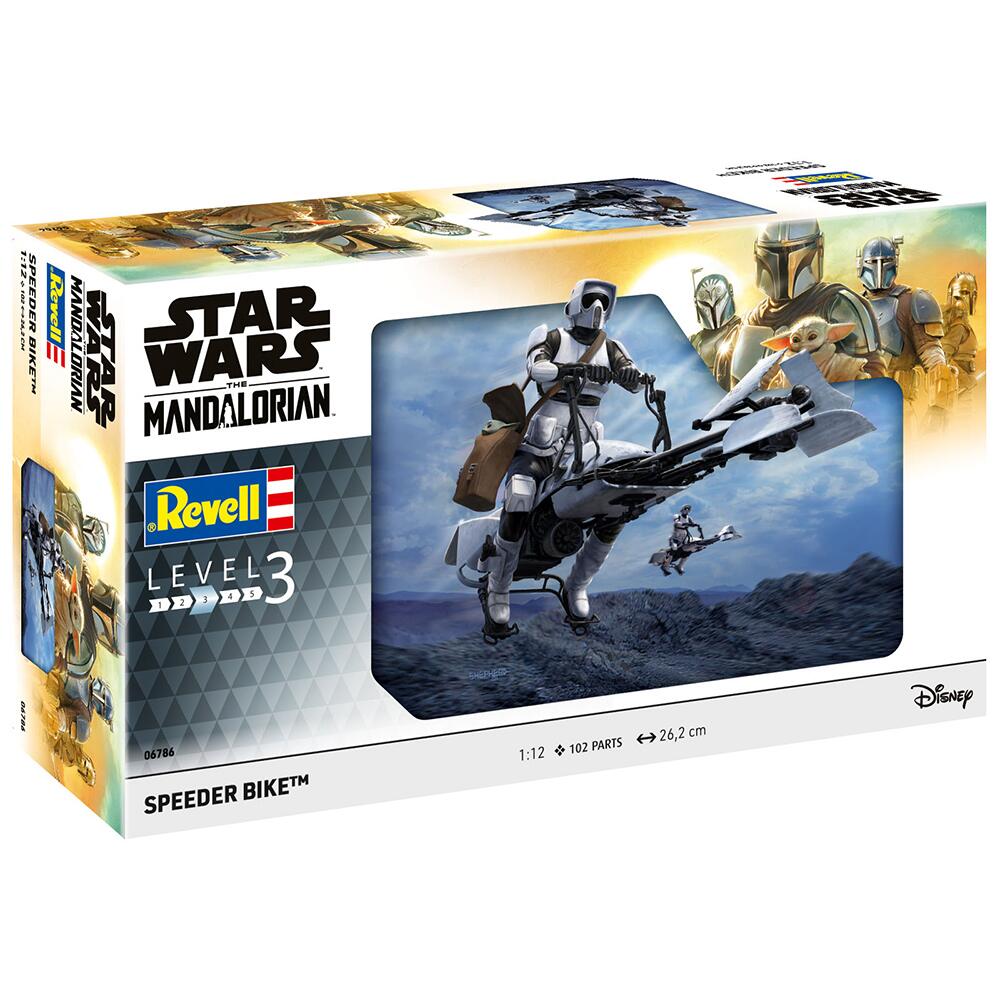 Revell Star Wars The Mandalorian Speeder Bike Model Kit Scale 1:12