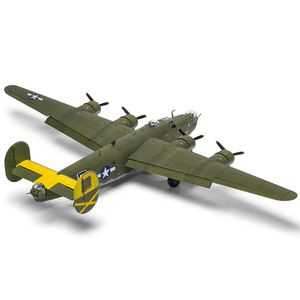 View 3 Airfix Consolidated B-24 H Liberator Aircraft Model Kit A09010 Scale 1:72