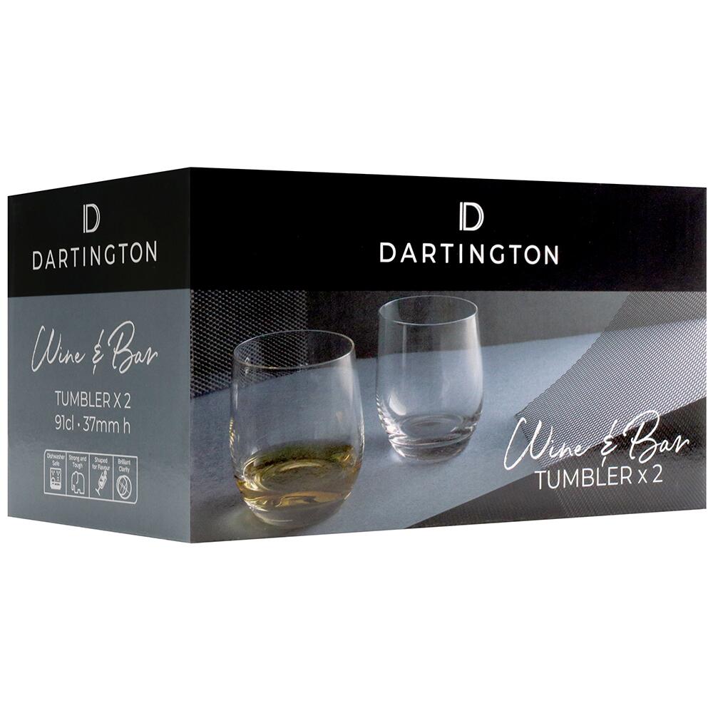 Dartington Wine & Bar TUMBLER Glasses Set of 2 WB413/P