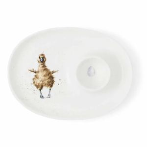 View 2 Royal Worcester Wrendale Designs Duckling Egg Saucer WN4088-XL