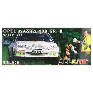 View 3 Belkits Opel Manta 400 GR. B Jimmy McRae 1984 Scale 1/24 BEL009